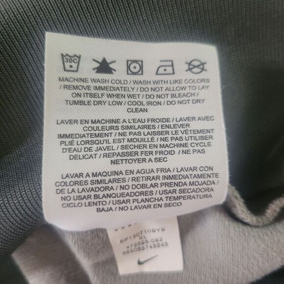 Nike Sportswear Women’s Gray Knit Dri-FIT Track Jacket - Picture 11 of 13